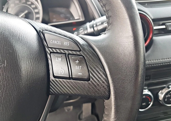 Mazda CX-3 cena 59900 przebieg: 65000, rok produkcji 2015 z Tczew małe 596